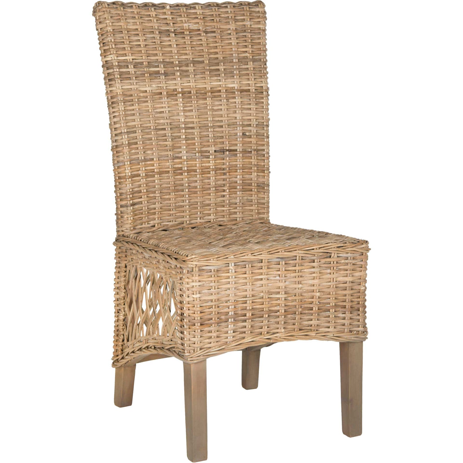 Sublime Rattan Side Chair Natural (Set of 2)