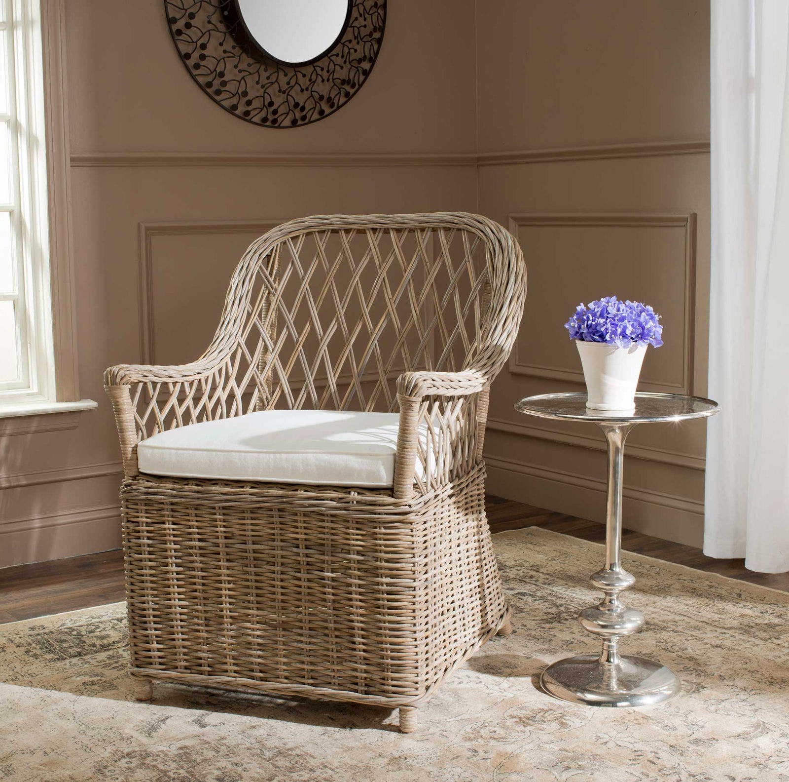 Maisie Rattan Arm Chair Natural