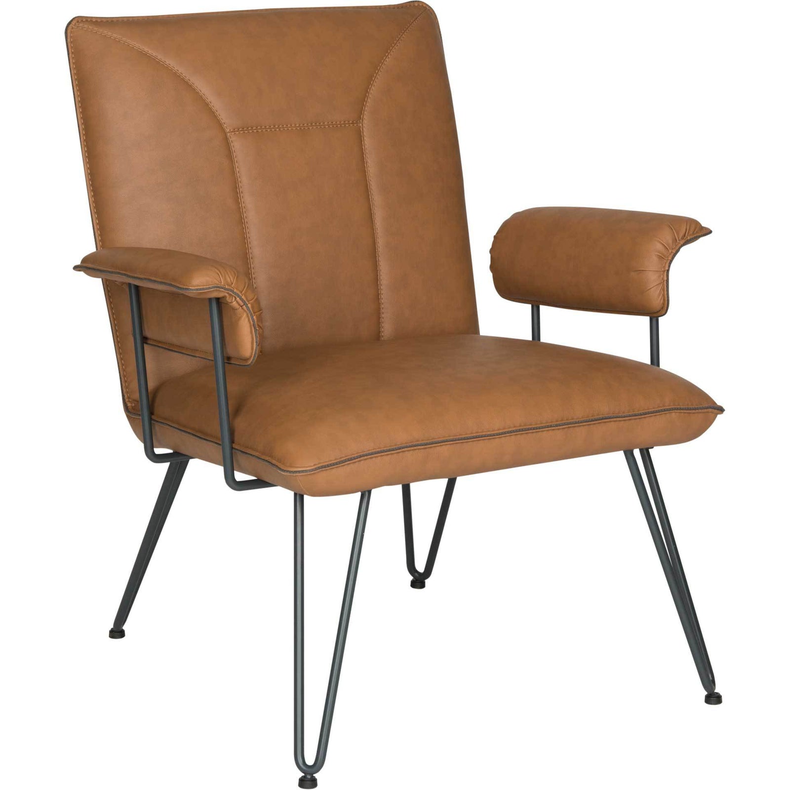 Jonah Leather Arm Chair Camel