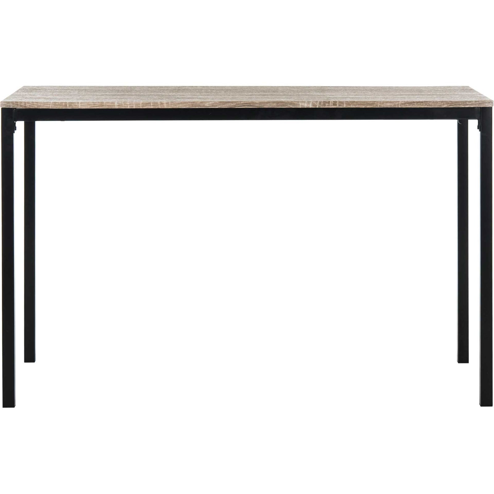 Jaiden Writing Desk Gray/Black