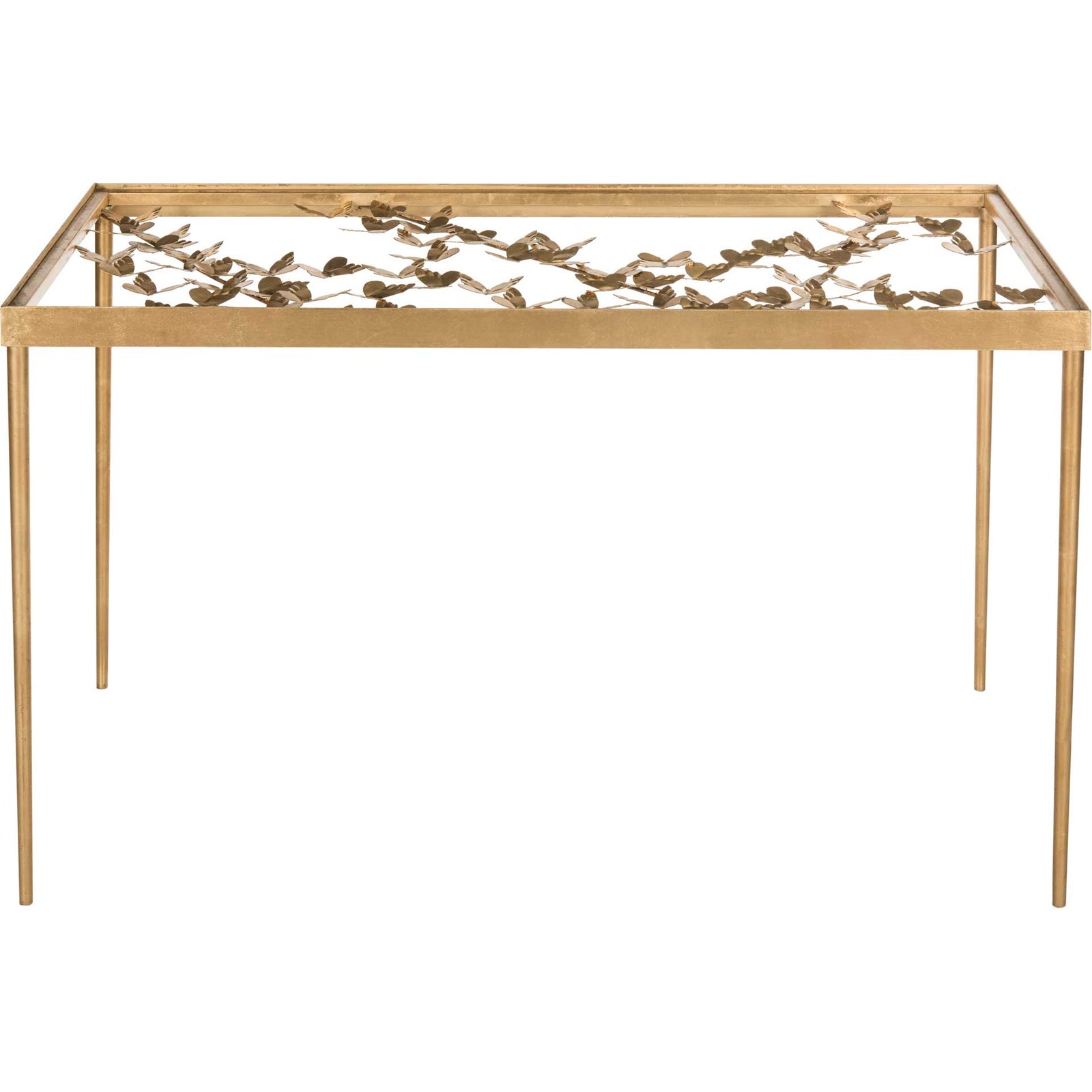 Rodney Butterfly Desk Antique Gold
