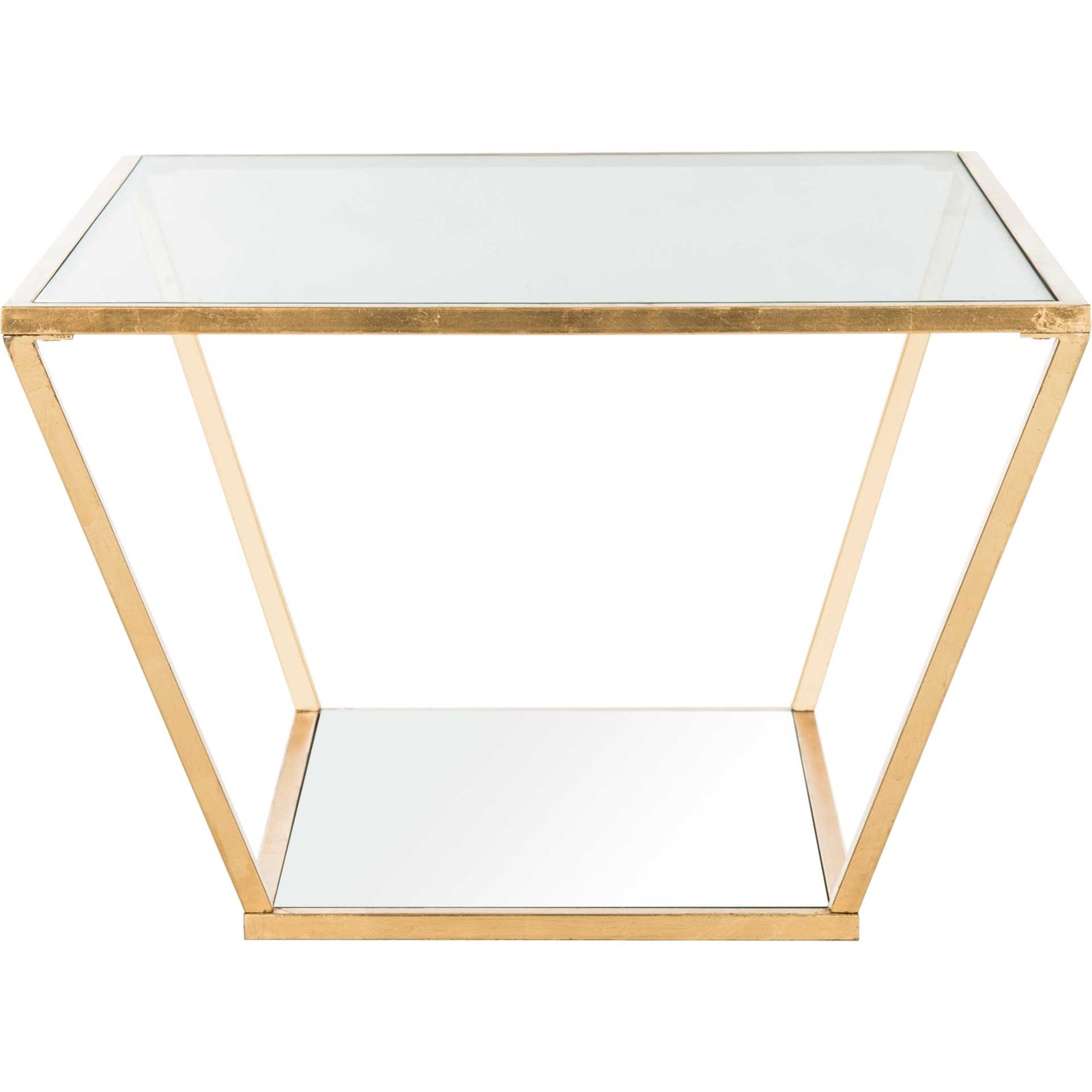Allen Gold Leaf Retro Coffee Table Gold