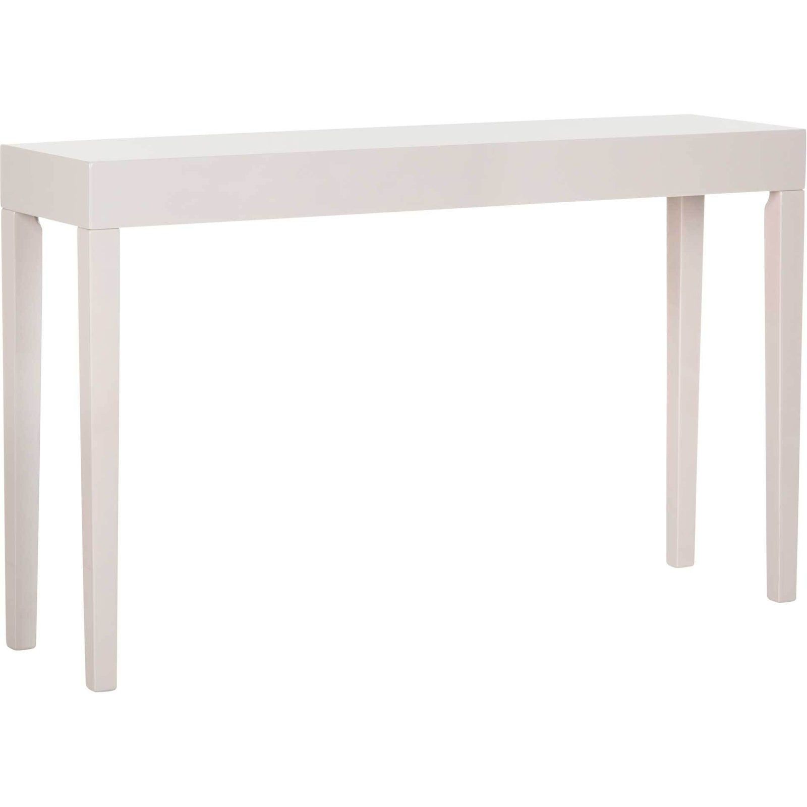 Kasey Lacquer Console Table Taupe