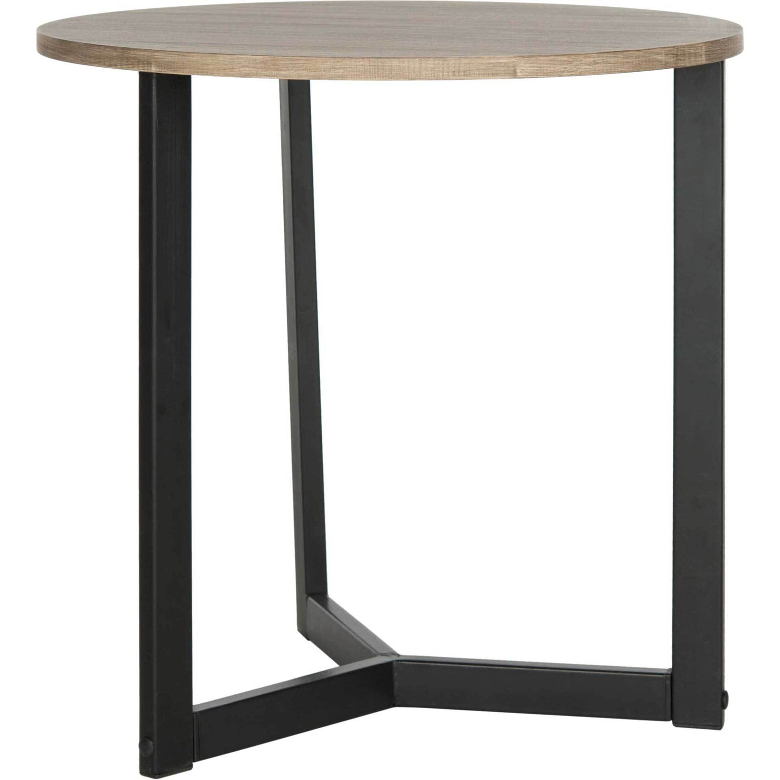 Leala Wood End Table Oak