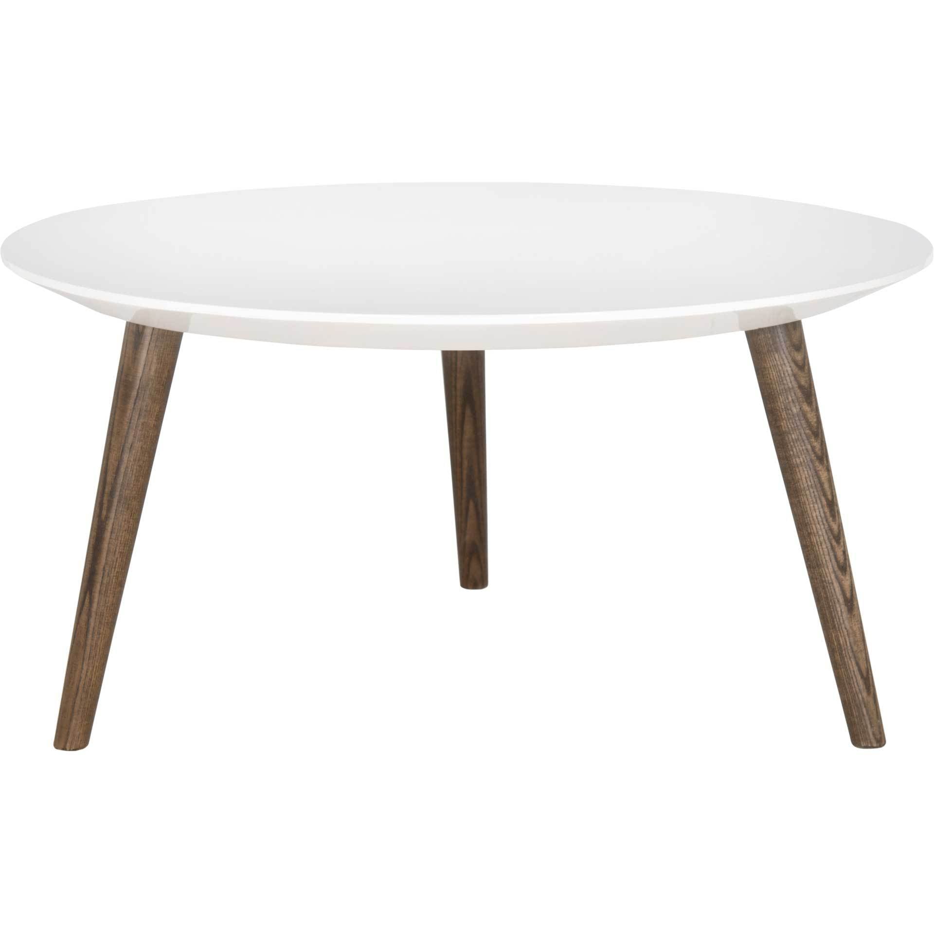 Jocelyn Round Lacquer Accent Table