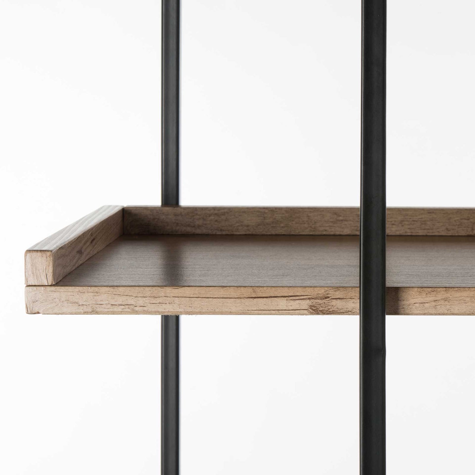Cesta Wood Etagere Oak/Black
