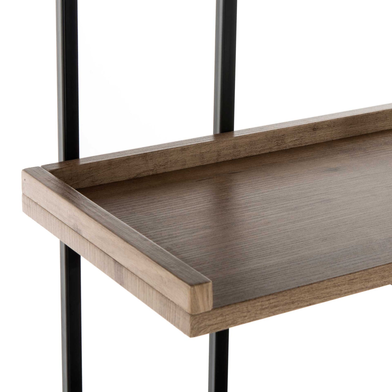 Cesta Wood Etagere Oak/Black