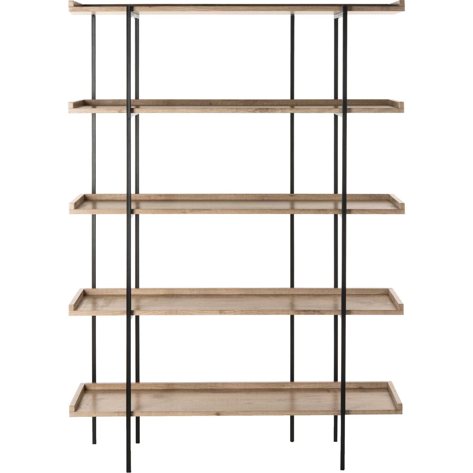 Cesta Wood Etagere Oak/Black