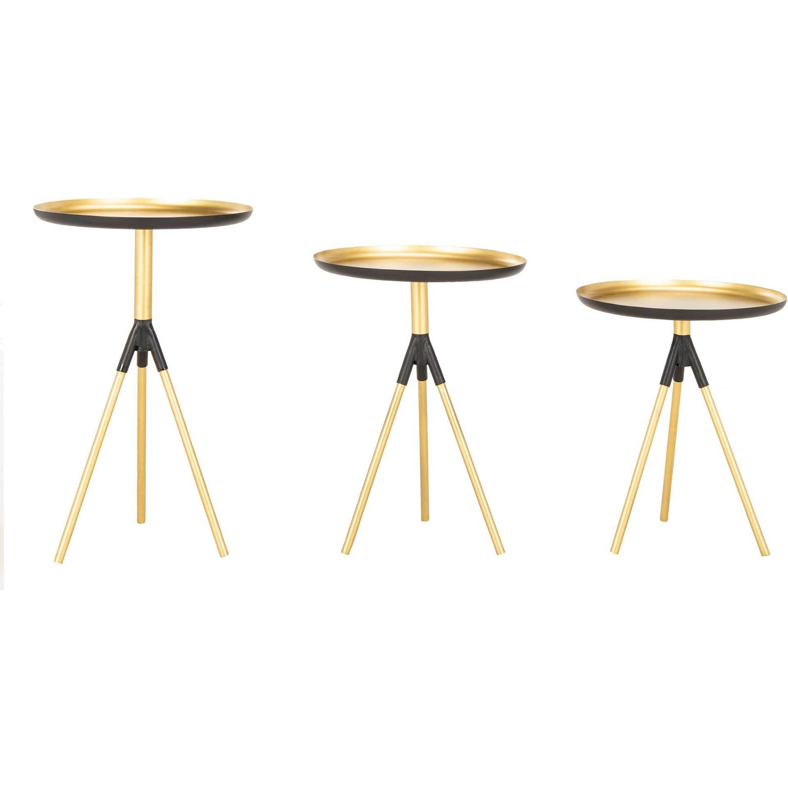 Taryn 3-Piece Metal Side Table