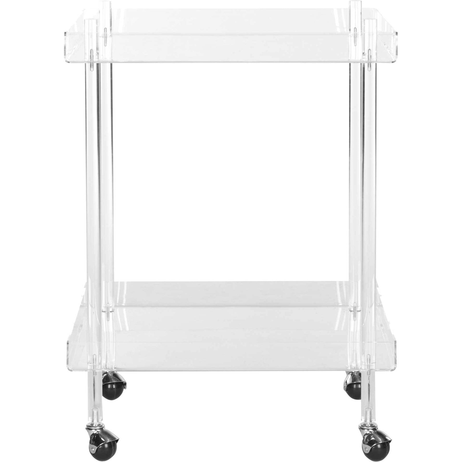 Heath Acrylic Kitchen Cart