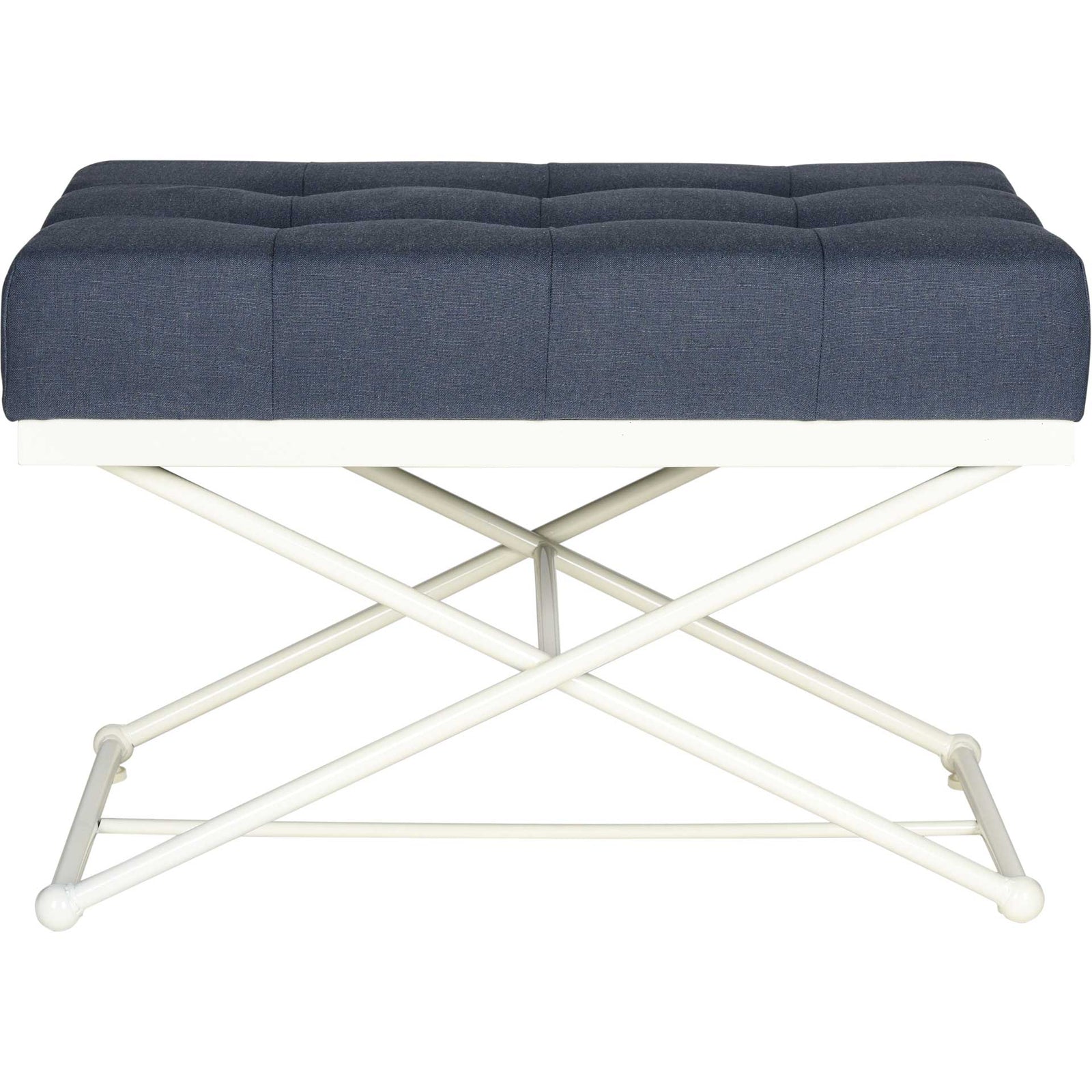 Camila Bench Navy/Cream