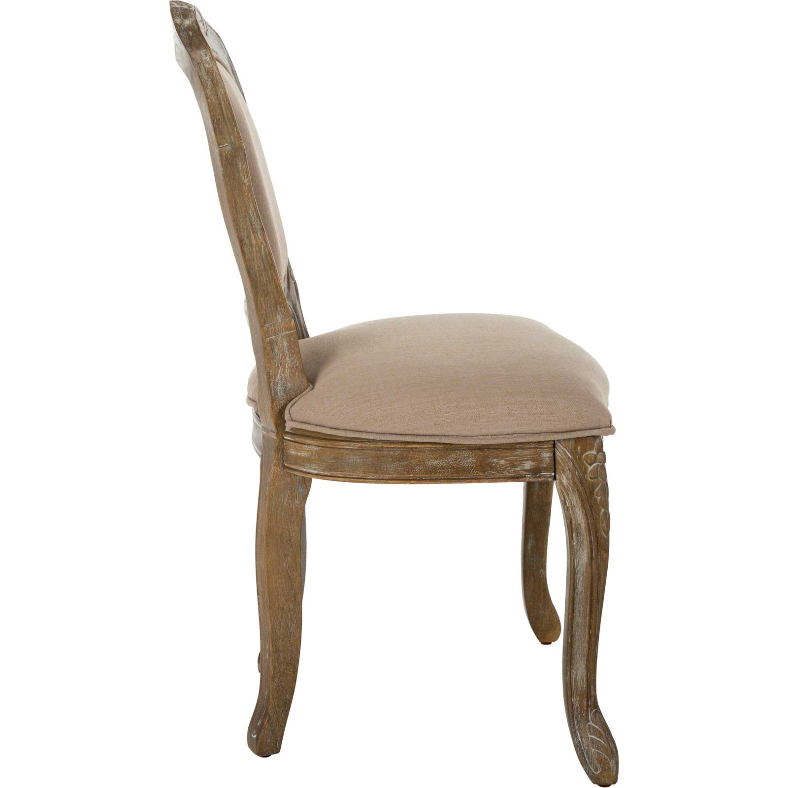 Buchanan Side Chair Light Oak/Antique White (Set of 2)