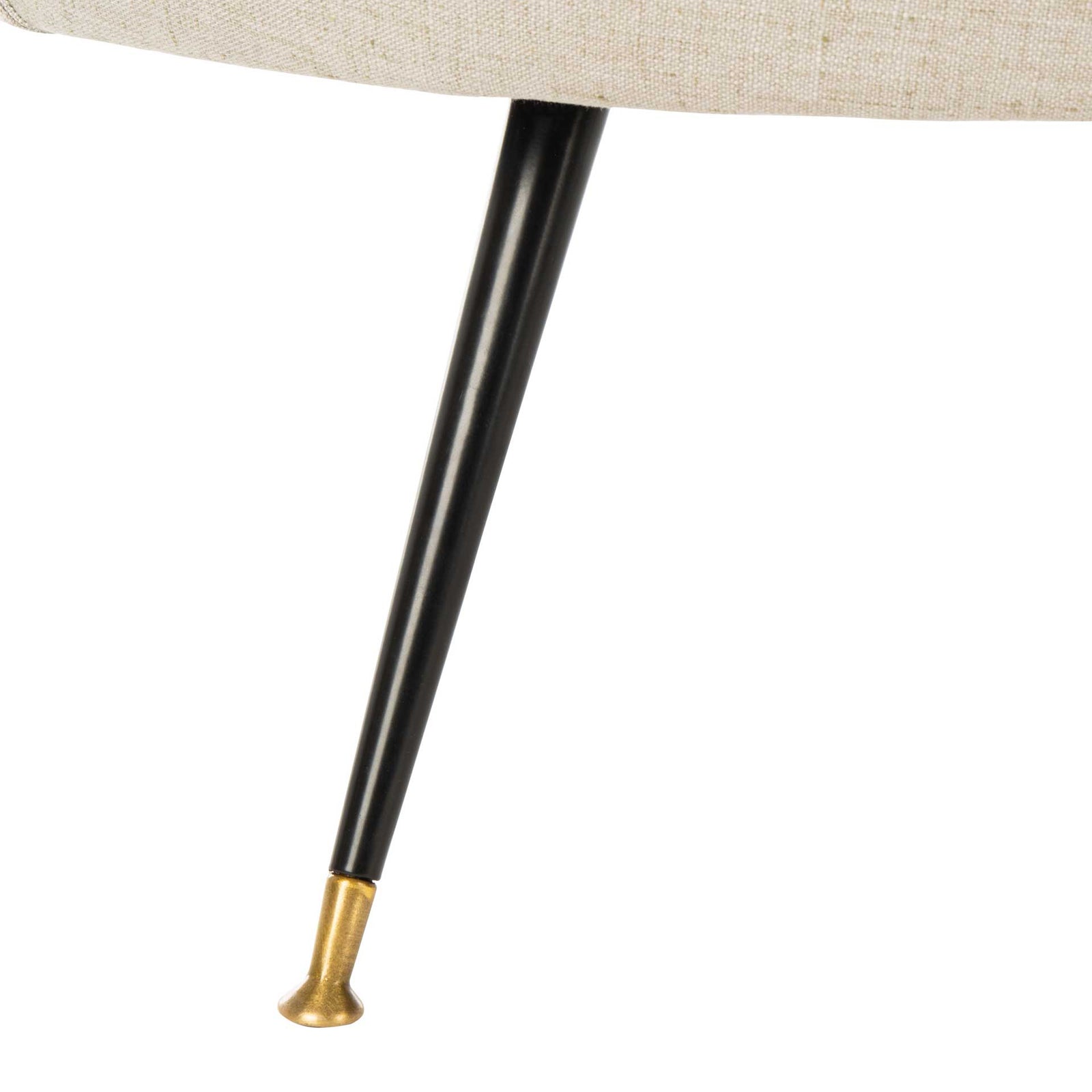 Arwen Velvet Accent Chair Light Gray