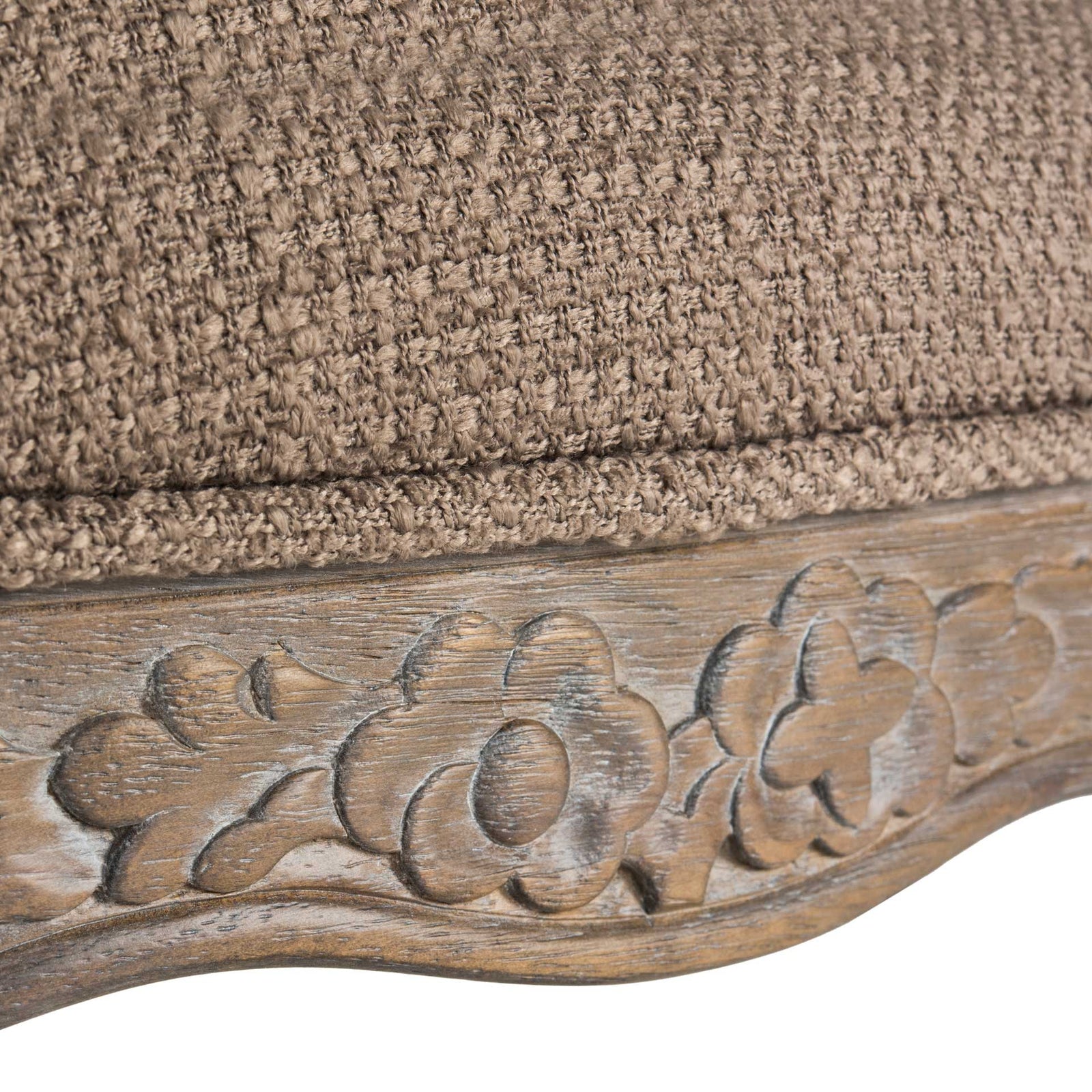 Eliezer Dining Chair Dark Brown/Rustic Oak (Set of 2)