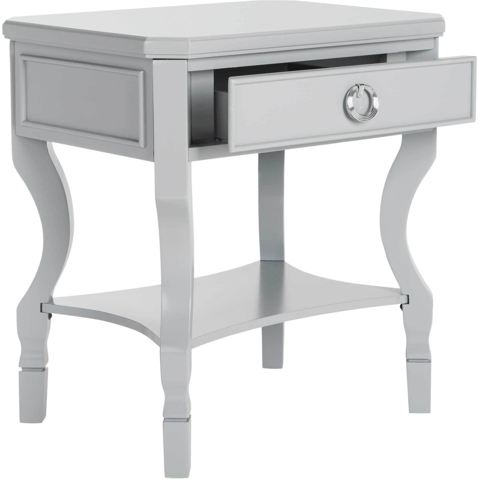Albert One Drawer Nightstand Gray