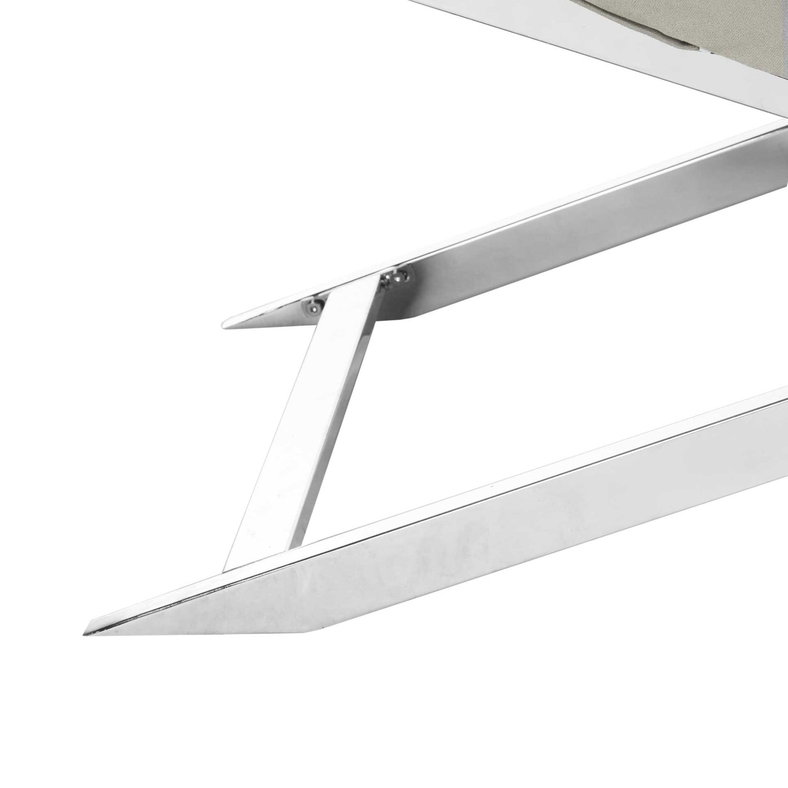 Morph Chaise With Headrest Pillow Gray