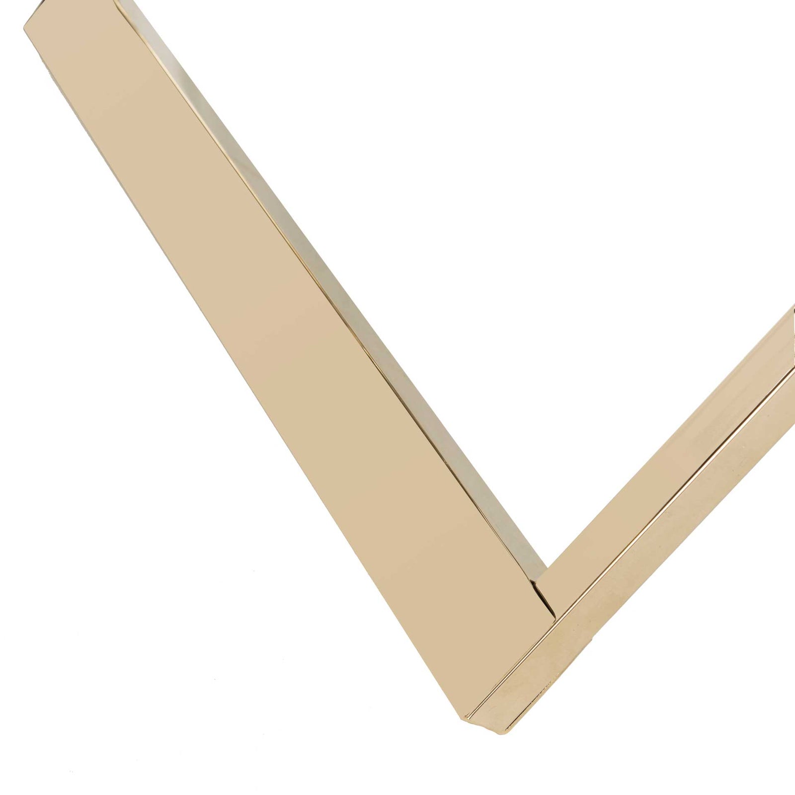 Zariah Modern Cross Leg End Table Black