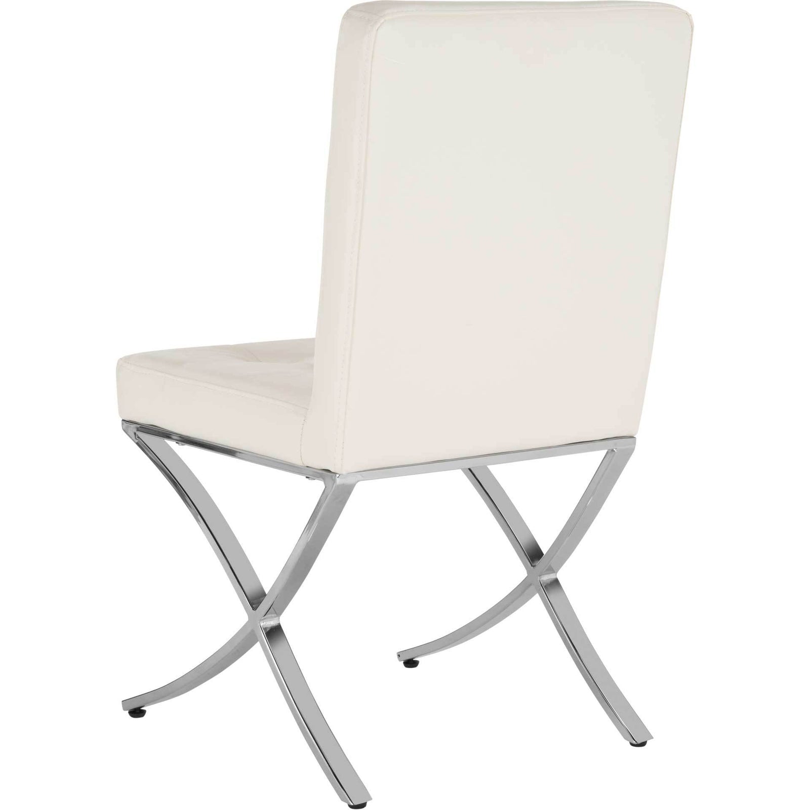 Wade Tufted Side Chair White
