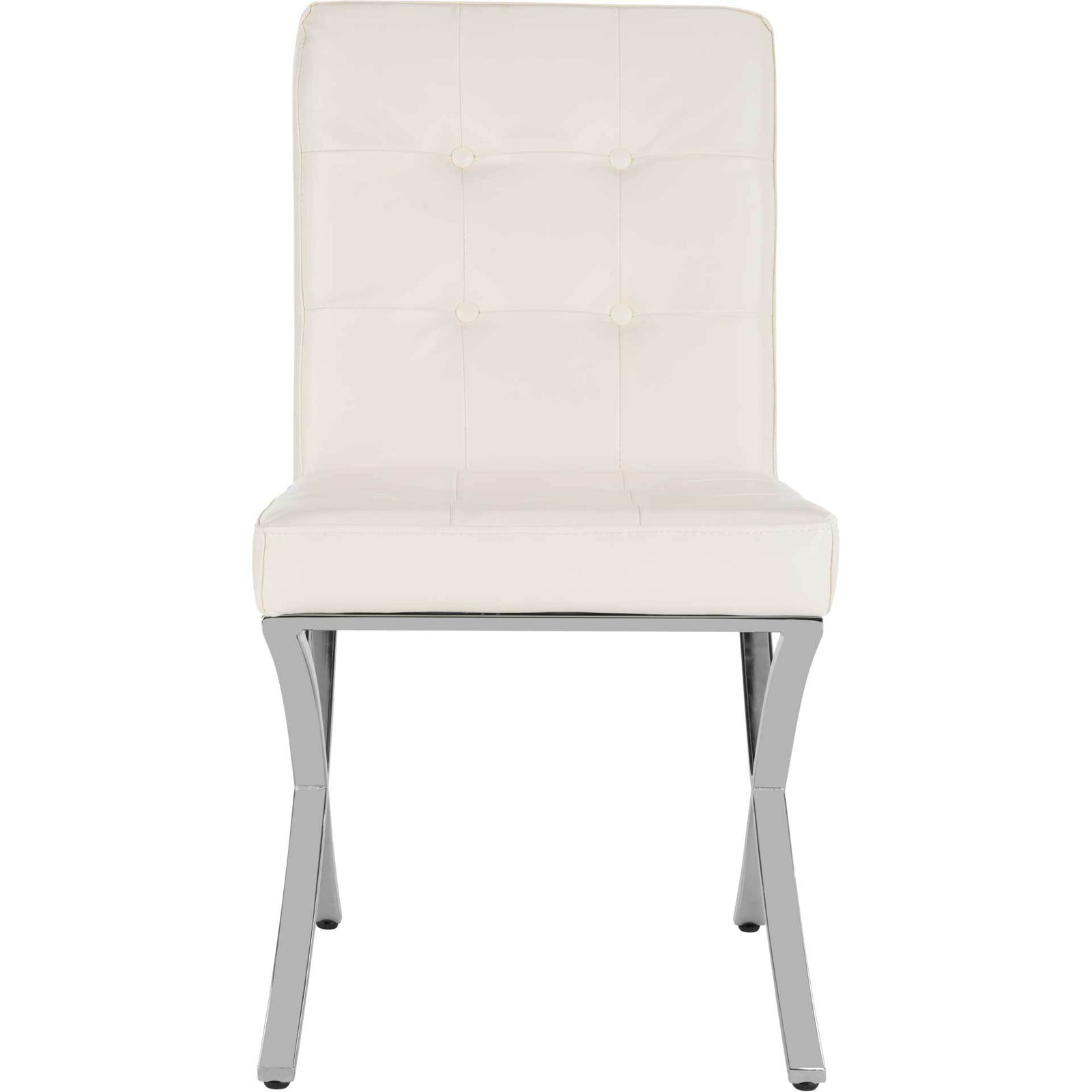 Wade Tufted Side Chair White