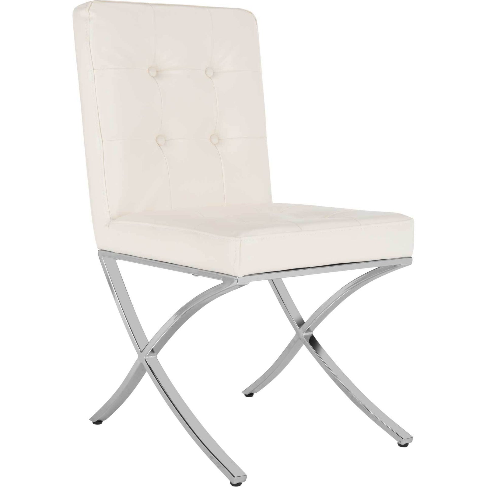 Wade Tufted Side Chair White