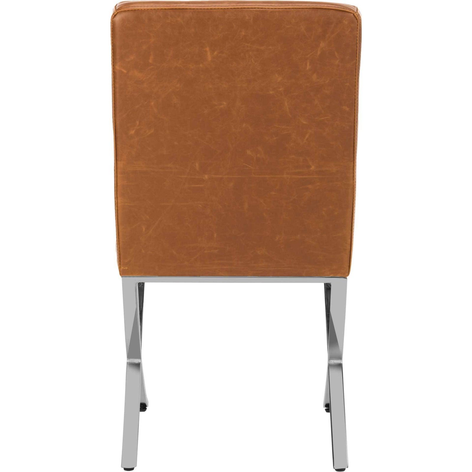 Wade Tufted Side Chair Light Brown
