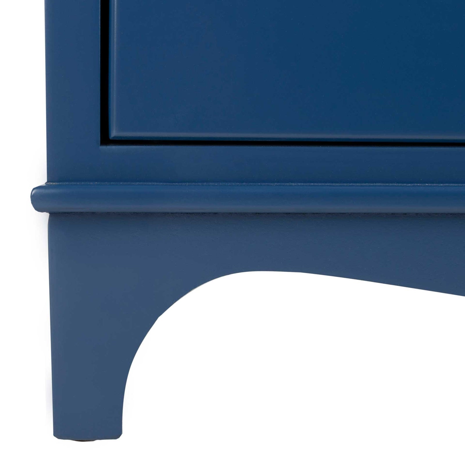 Hamden 3 Drawer Contemporary Nightstand Navy