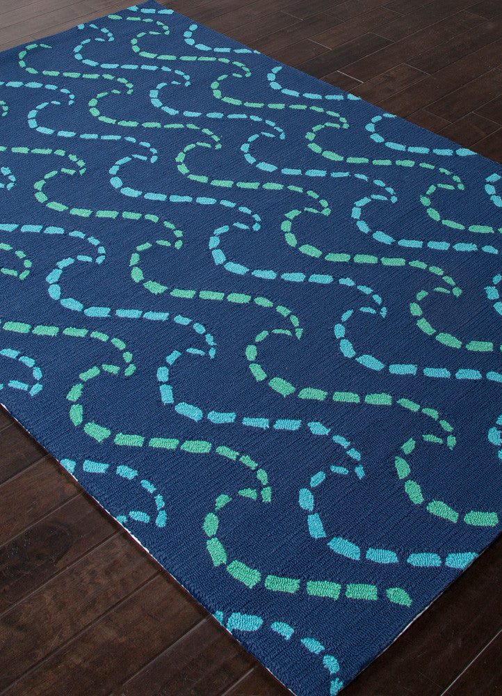 Grant Ray Hello Blue Area Rug