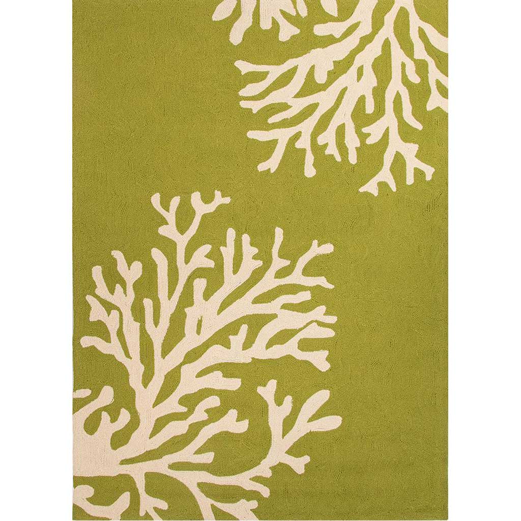 Grant Bough Out Leaf Green Area Rug