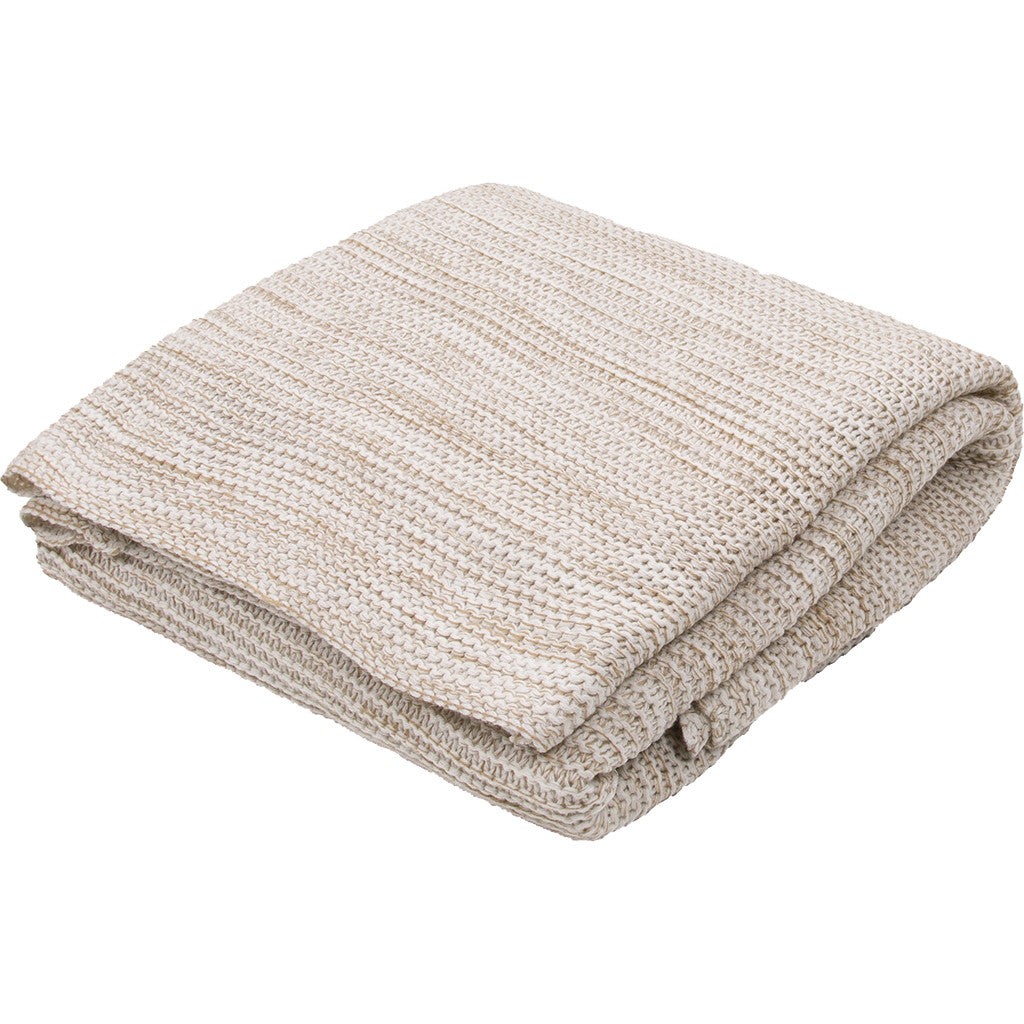 Gem Candied Ginger/Lily White Throw