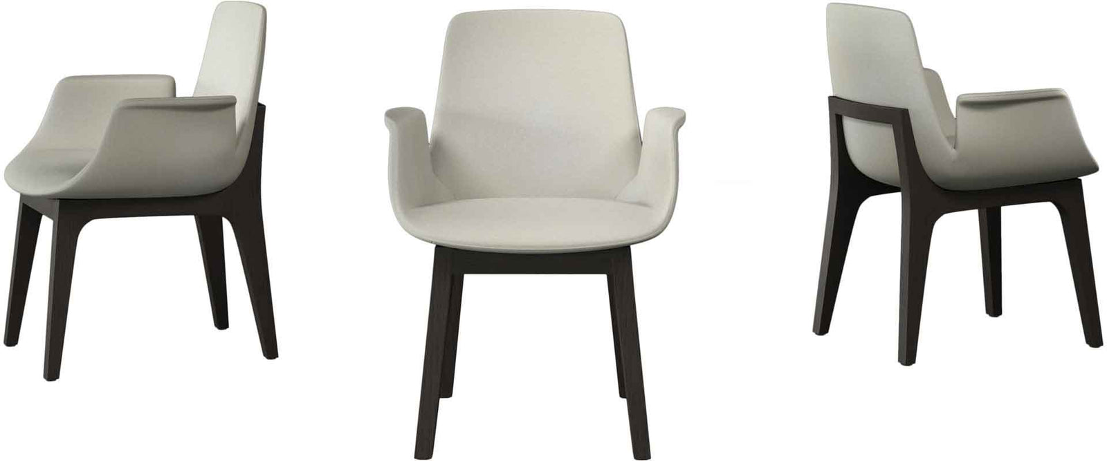 Mercer Dining Arm Chair Silver Birch