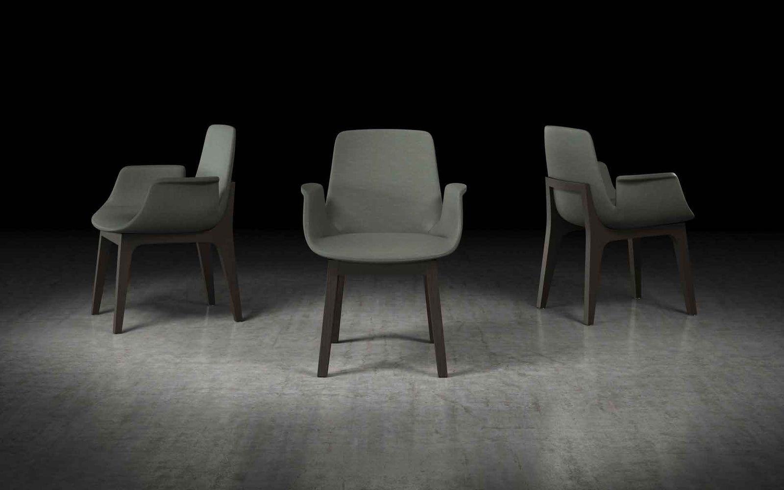 Mercer Dining Arm Chair Graystone