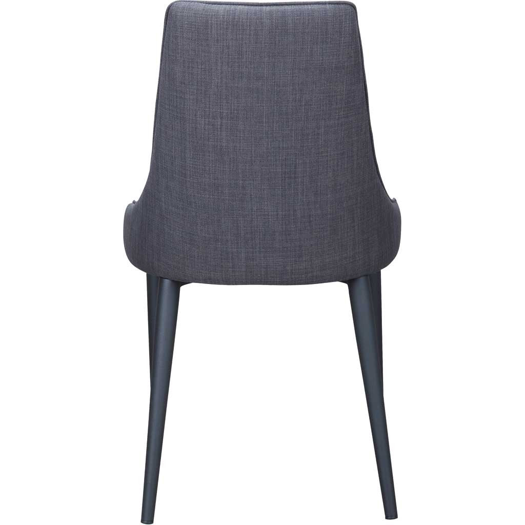 Hazelton Dining Chair Dark Gray (Set of 2)