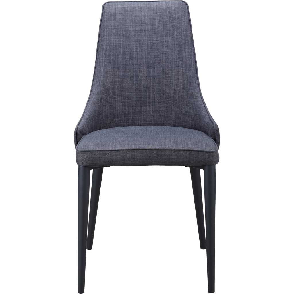 Hazelton Dining Chair Dark Gray (Set of 2)