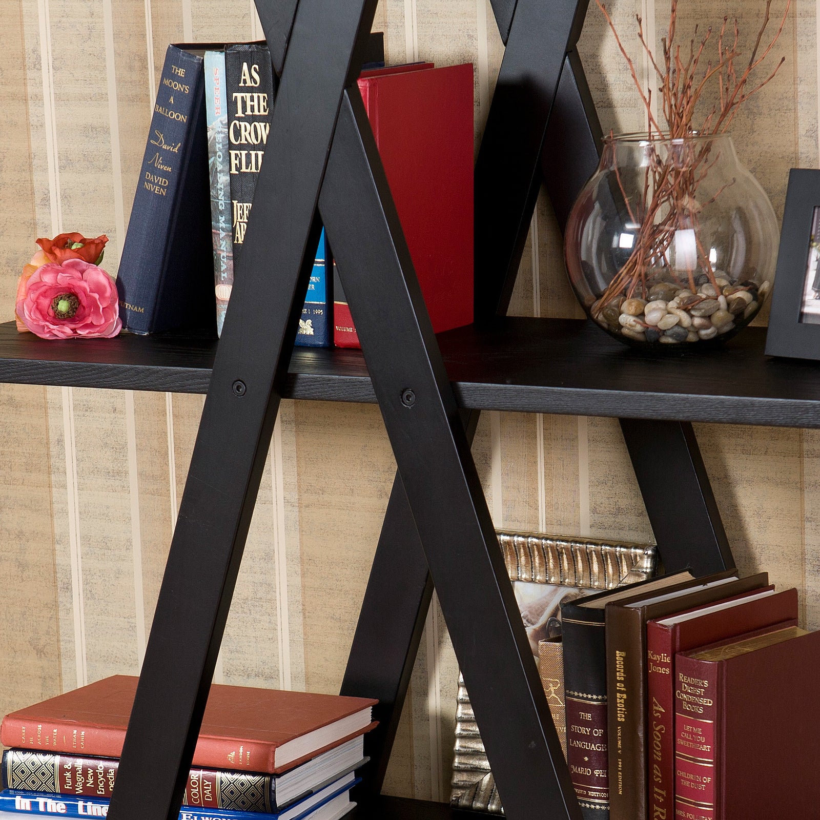 Cross Etagere Black