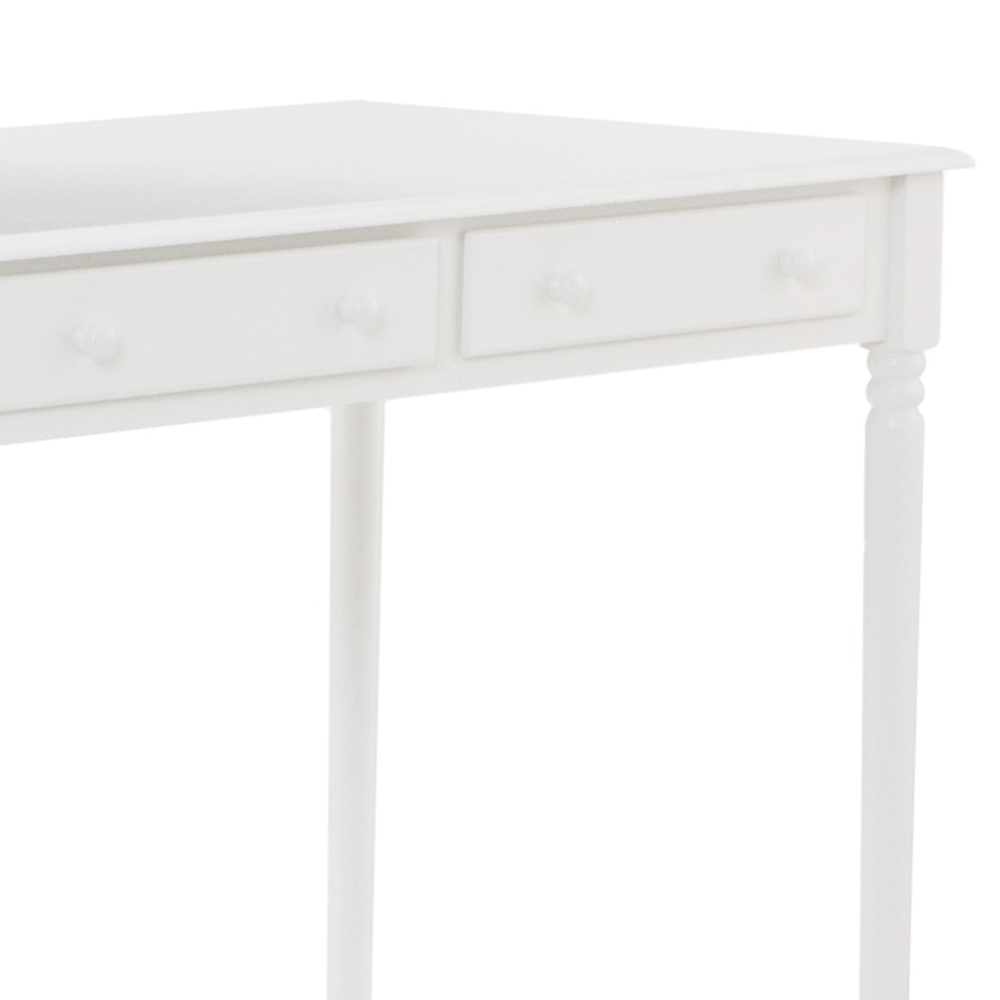 Writers 2-Drawer Desk White