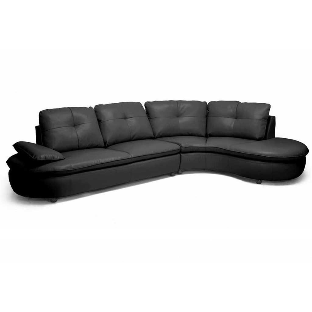 Bari Sectional Sofa Black