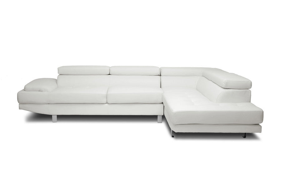 Padua Sectional Sofa White