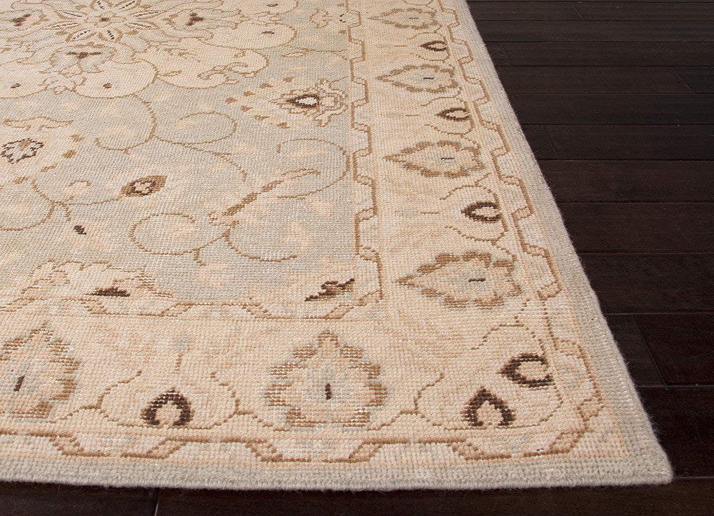 Inspired Antique Sky Gray/Silver Green Area Rug