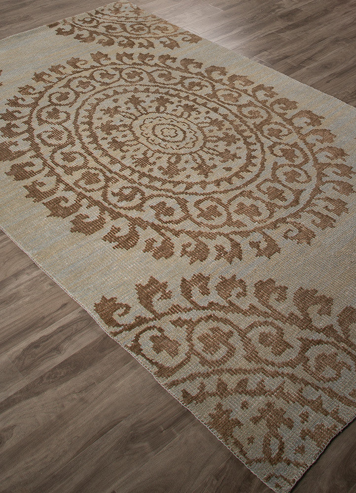 Timeless Dahlia Gleam/Pelican Area Rug