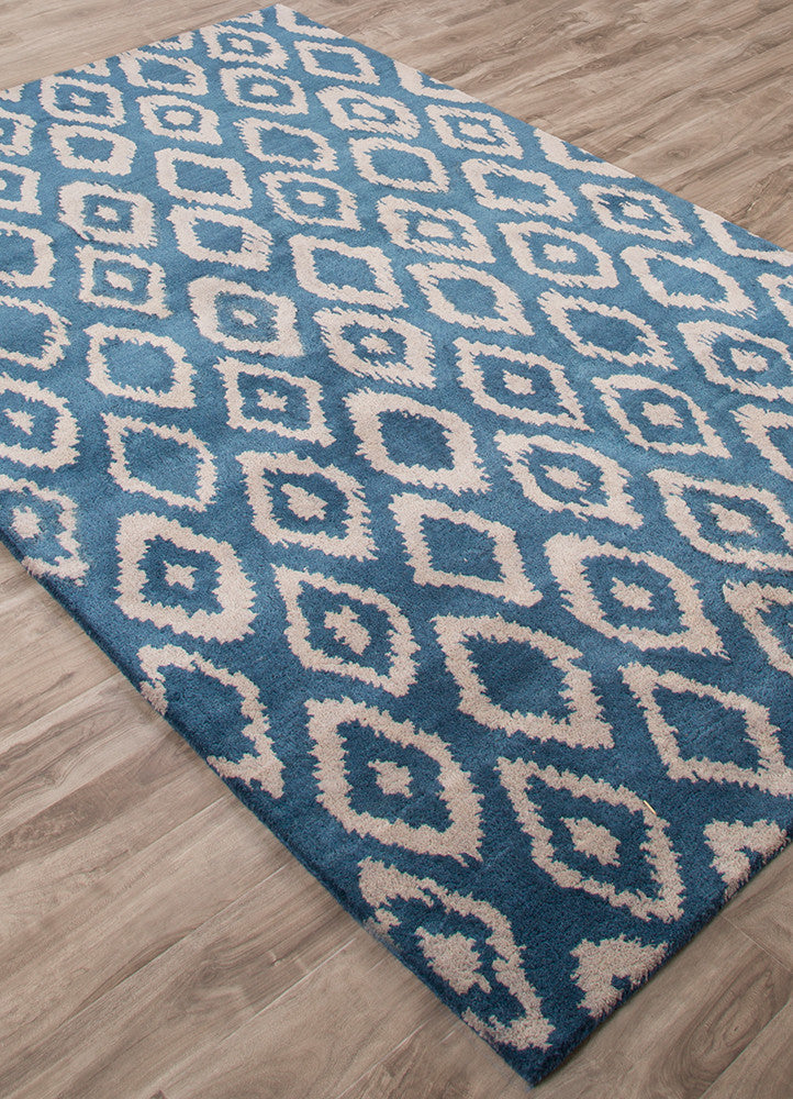 Timeless Rotary Blue/Gray Area Rug