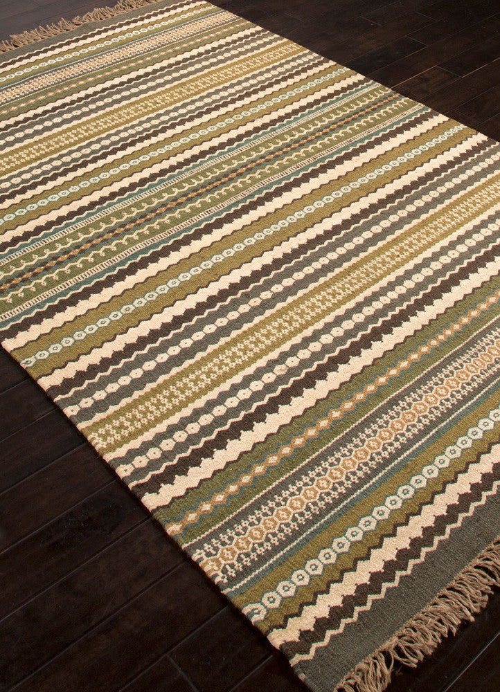 Java Madura Green/Gray Area Rug