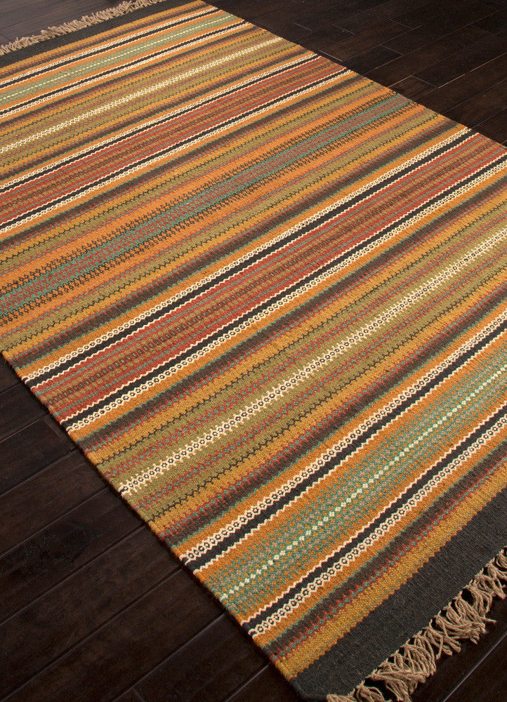 Java Banten Red/Green Area Rug