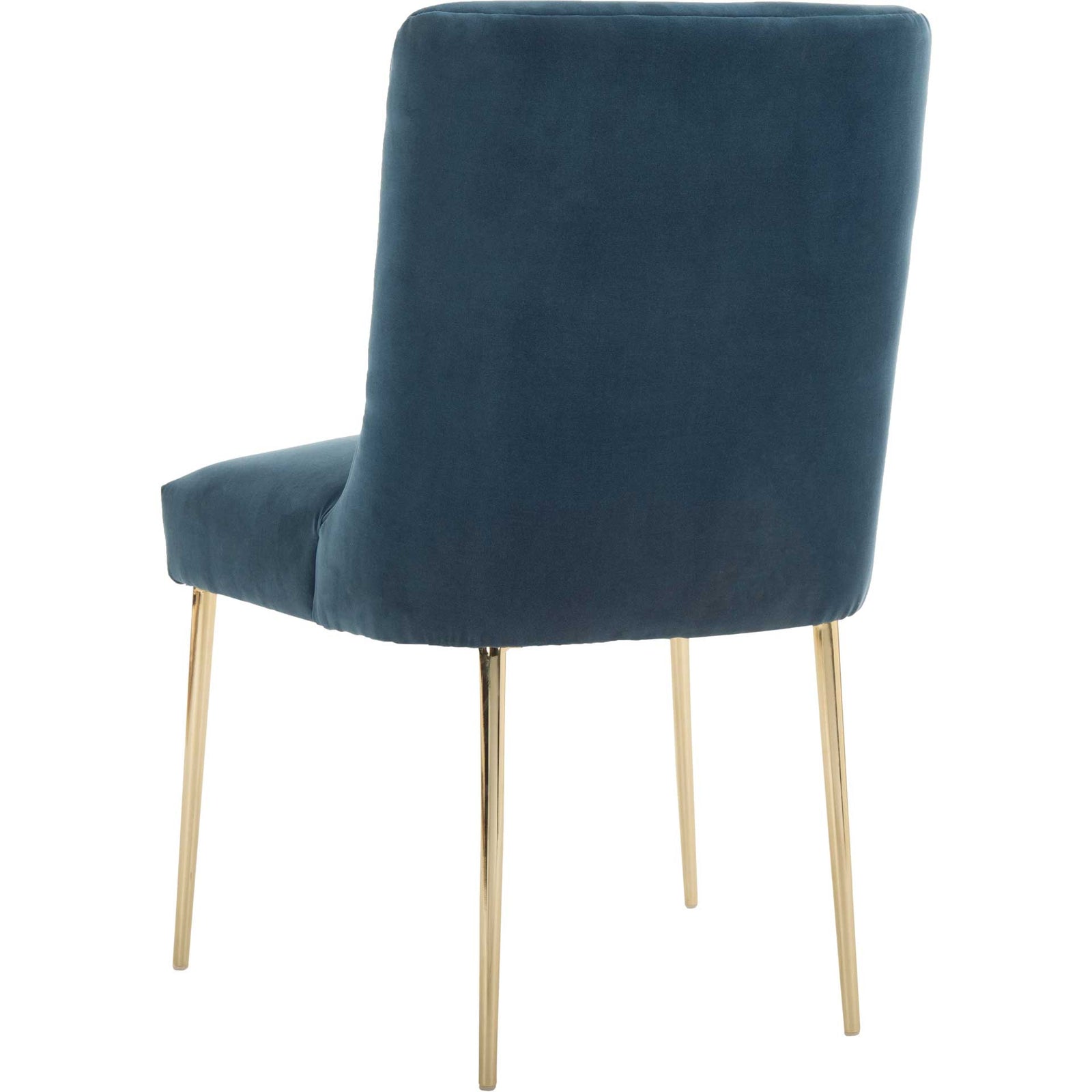 Nova Velvet Dining Chair Aegean Blue