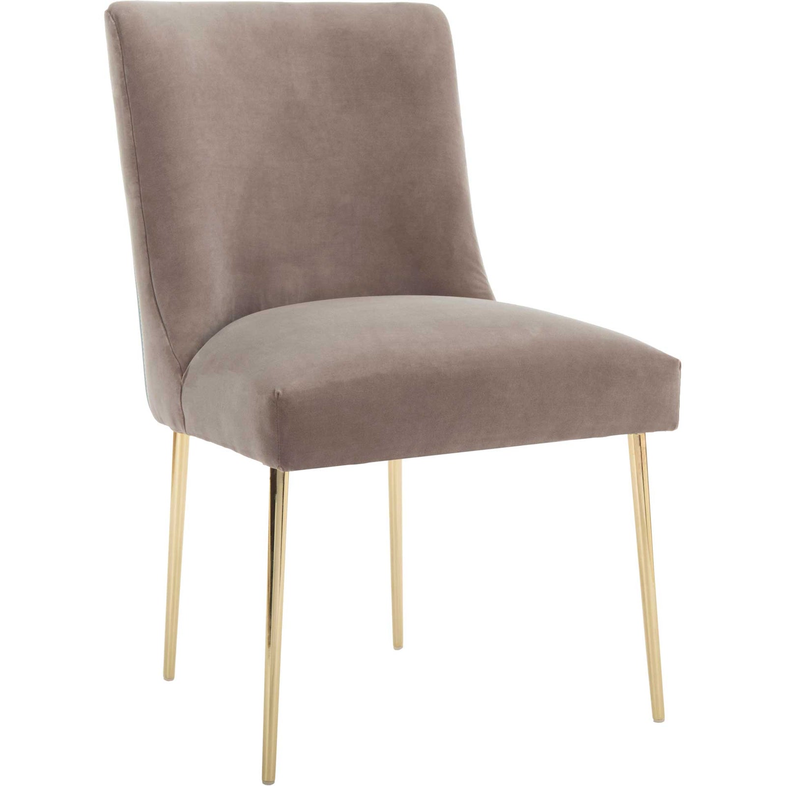 Nova Velvet Dining Chair Mouse Gray