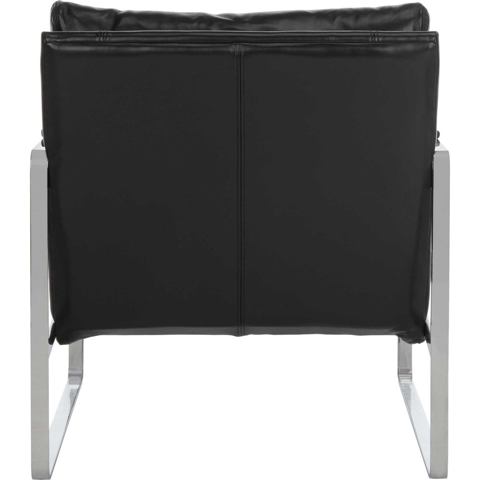 Estrella Metal Accent Chair Black/Silver