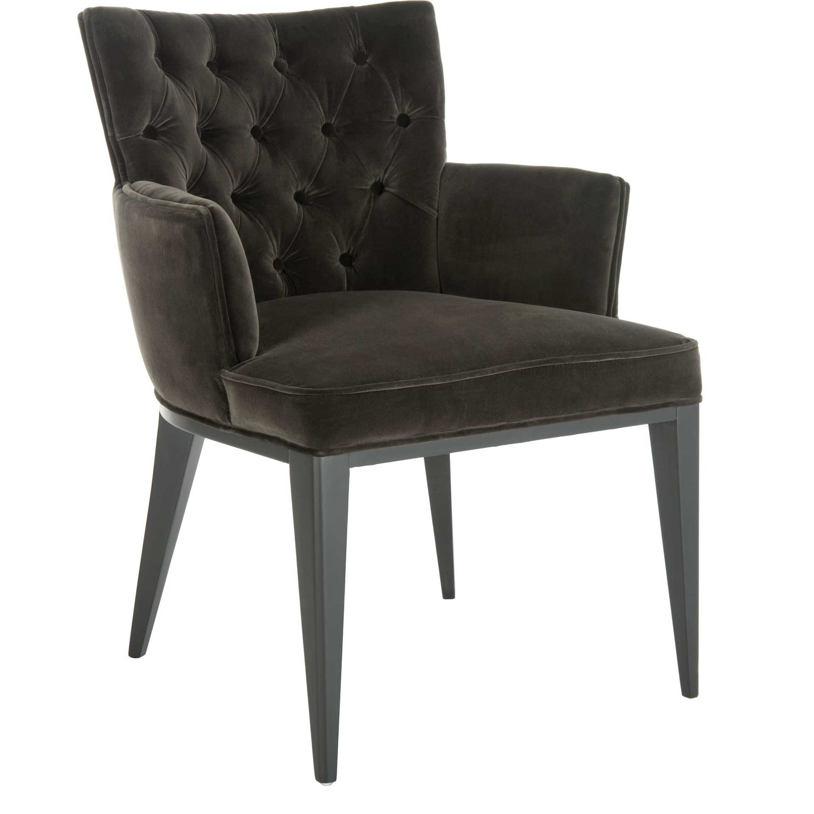 Manning Velvet Arm Chair Giotto Shale