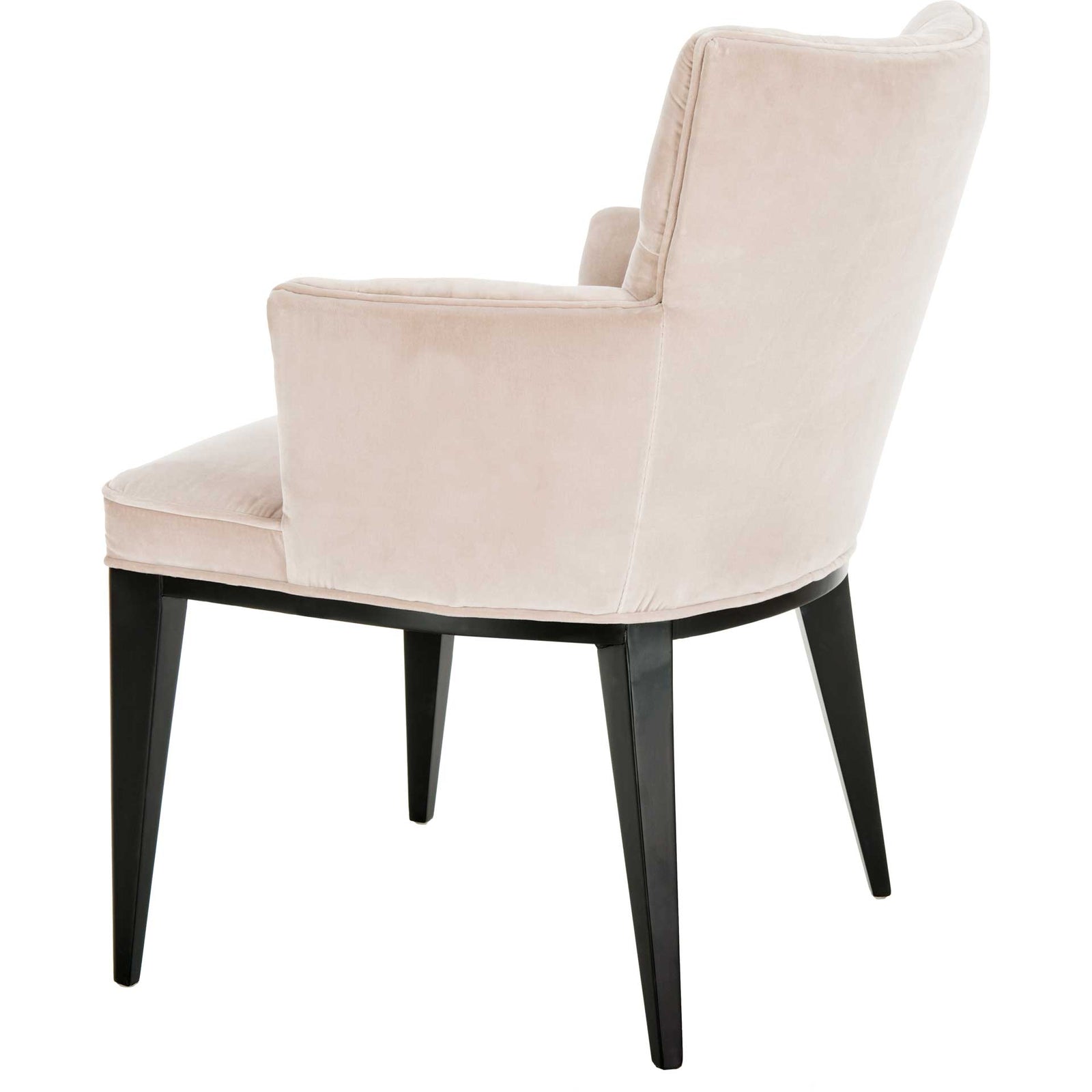 Manning Velvet Arm Chair Giotto Almond