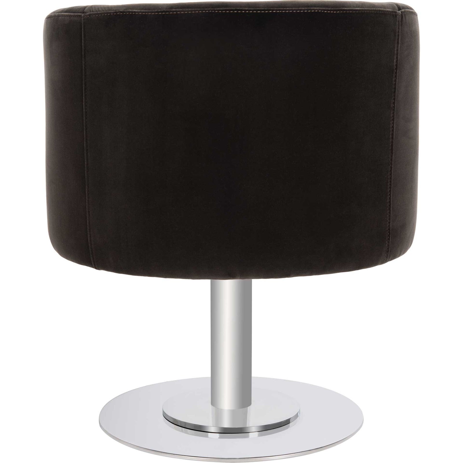 Mavra Velvet Swivel Tub Chair Giotto Shale