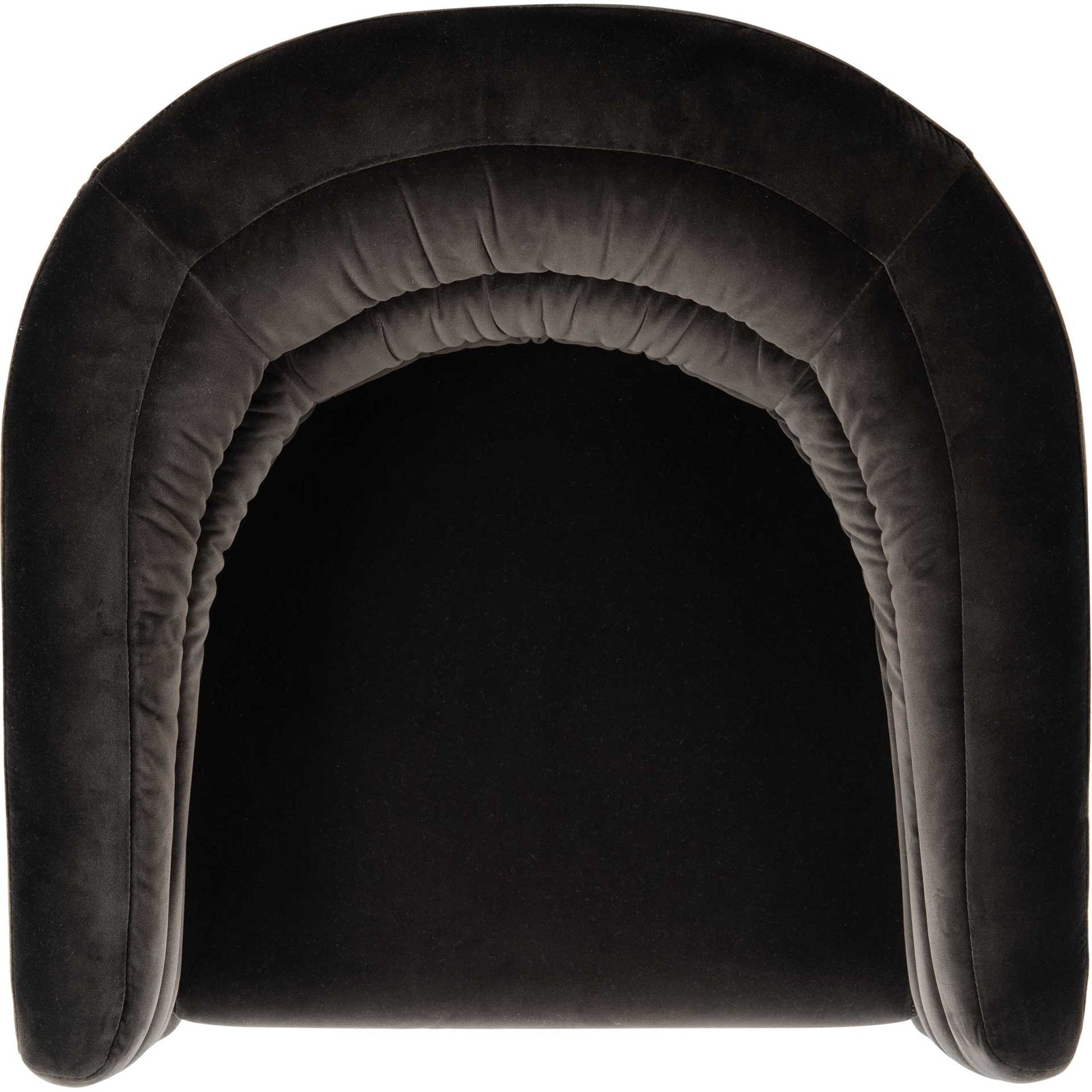 Mavra Velvet Swivel Tub Chair Giotto Shale