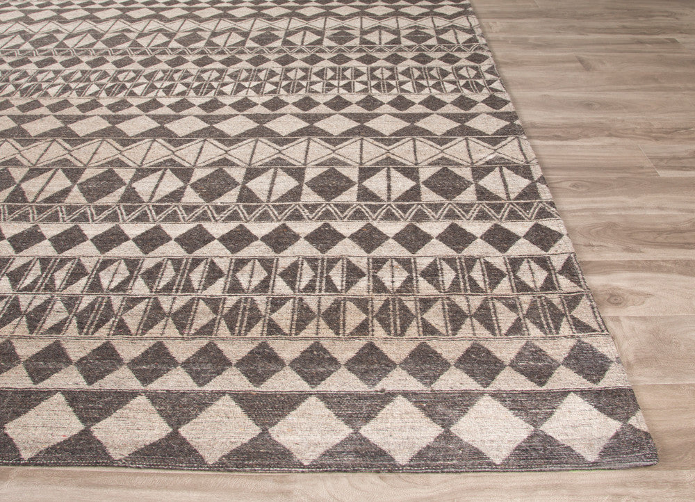 Lindor Sandpiper Black/Gray Area Rug